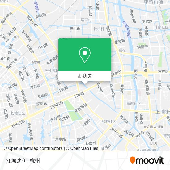 江城烤鱼地图
