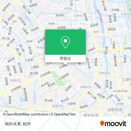 南街水果地图