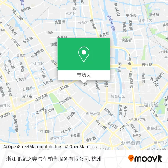 浙江鹏龙之奔汽车销售服务有限公司地图