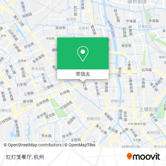 红灯笼餐厅地图