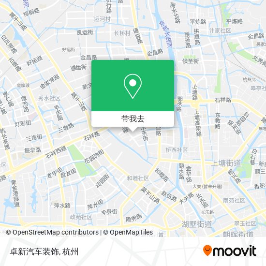 卓新汽车装饰地图