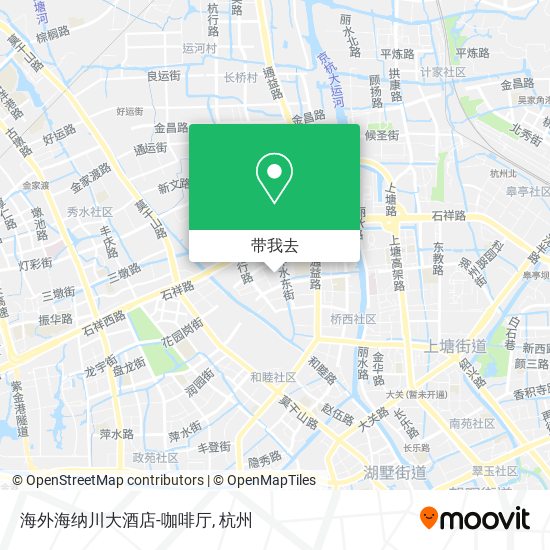 海外海纳川大酒店-咖啡厅地图