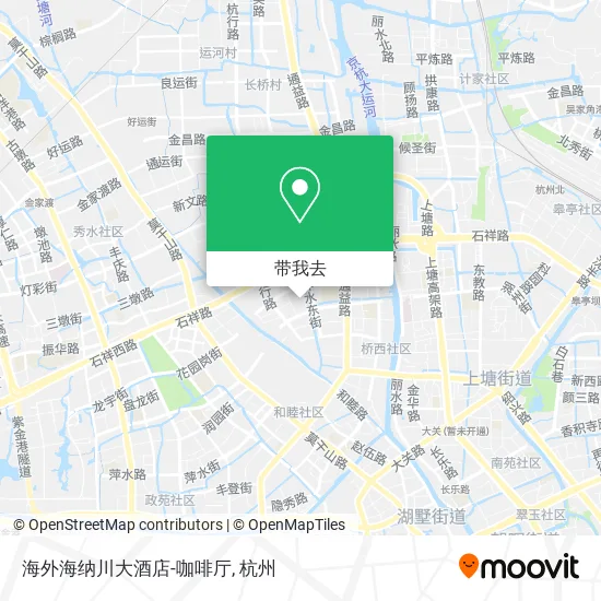 海外海纳川大酒店-咖啡厅地图