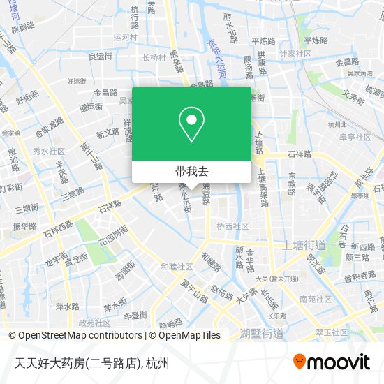 天天好大药房(二号路店)地图
