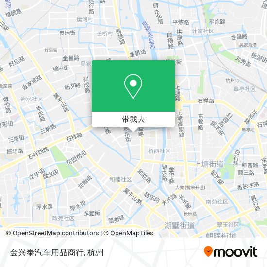 金兴泰汽车用品商行地图