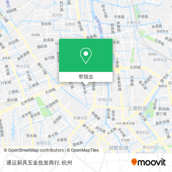 通运厨具五金批发商行地图
