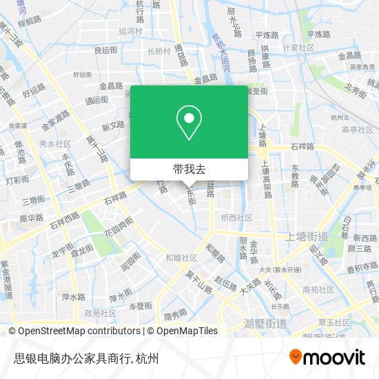 思银电脑办公家具商行地图