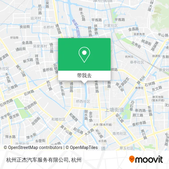 杭州正杰汽车服务有限公司地图
