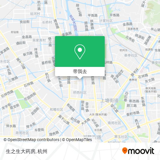 生之生大药房地图