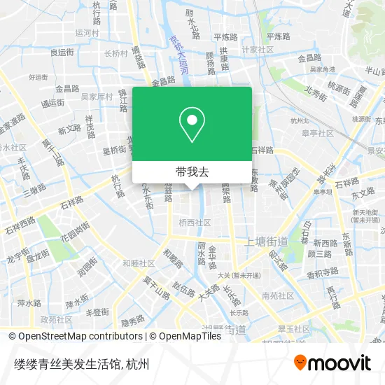 缕缕青丝美发生活馆地图