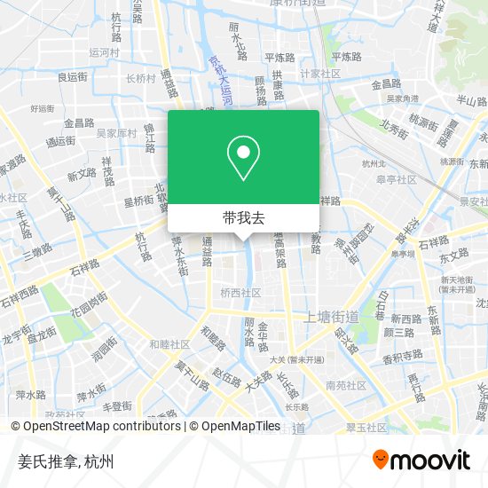 姜氏推拿地图