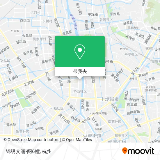 锦绣文澜-阁6幢地图