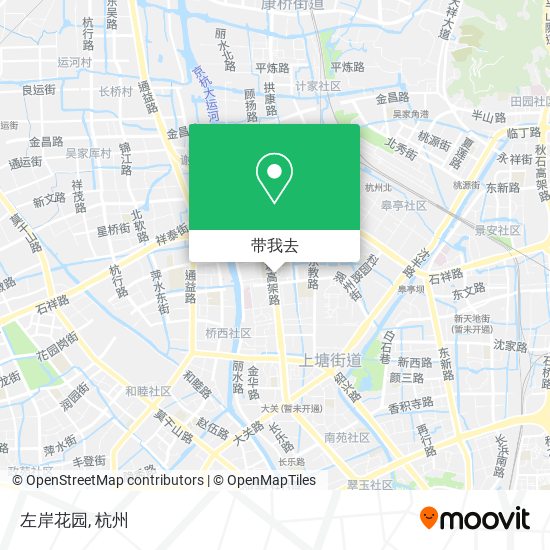 左岸花园地图