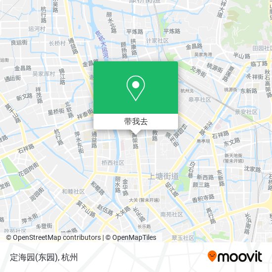 定海园(东园)地图