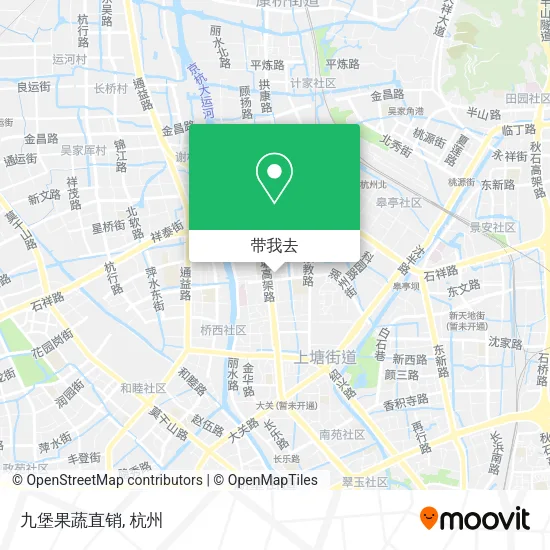 九堡果蔬直销地图