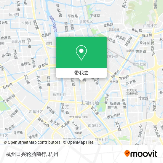 杭州日兴轮胎商行地图