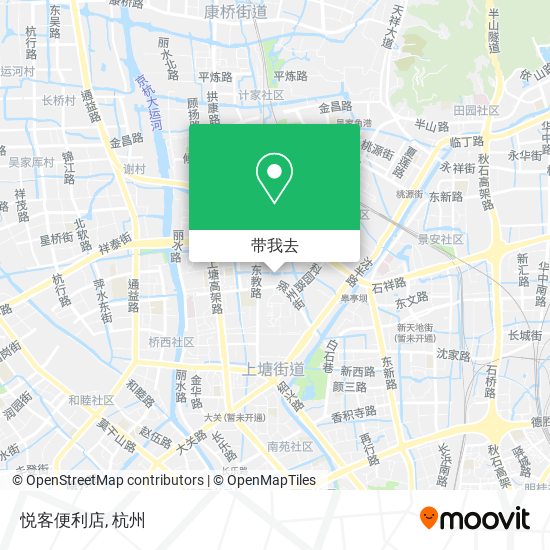 悦客便利店地图