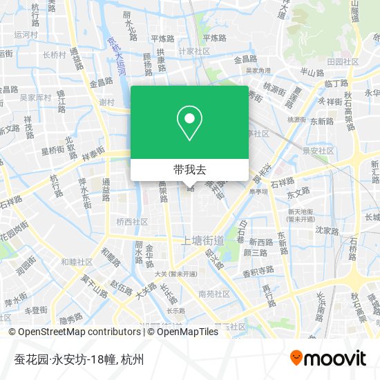 蚕花园·永安坊-18幢地图
