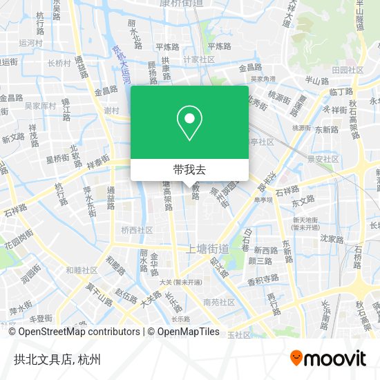 拱北文具店地图