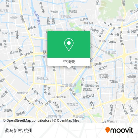 蔡马新村地图