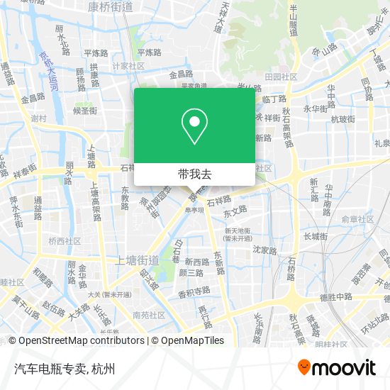 汽车电瓶专卖地图