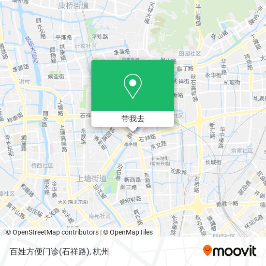 百姓方便门诊(石祥路)地图