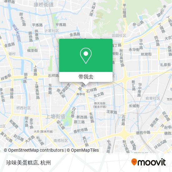 珍味美蛋糕店地图