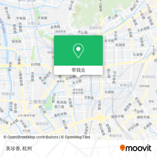 美珍香地图