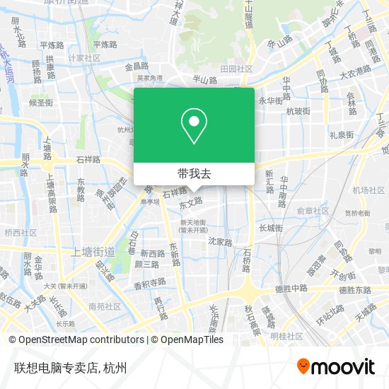 联想电脑专卖店地图
