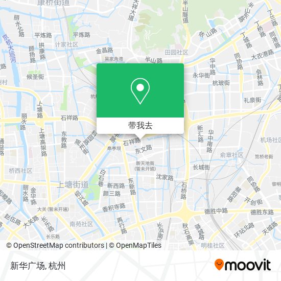 新华广场地图