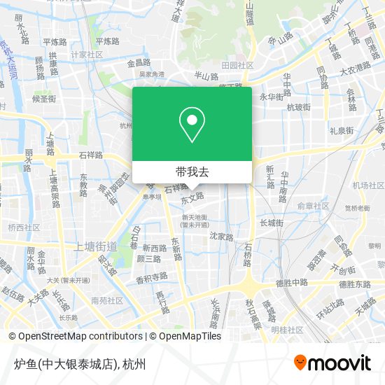 炉鱼(中大银泰城店)地图