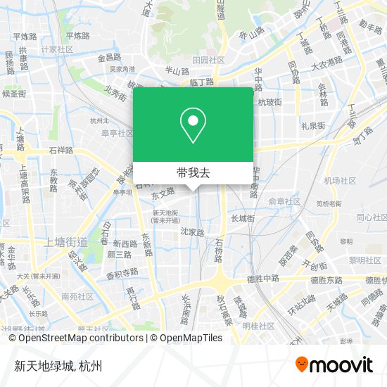 新天地绿城地图