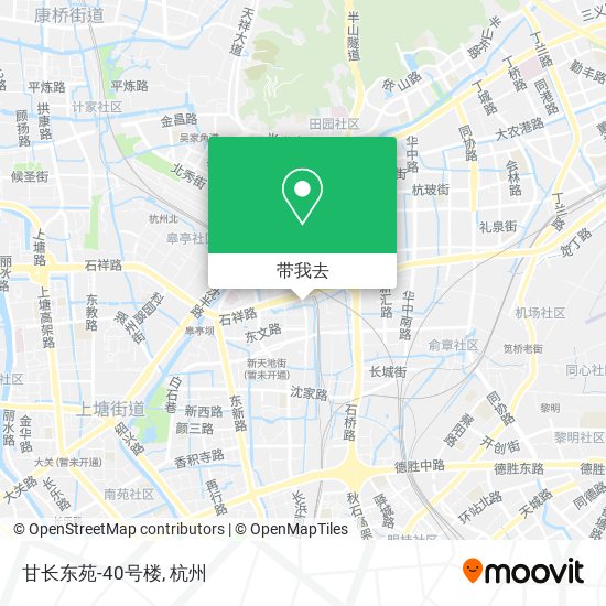 甘长东苑-40号楼地图