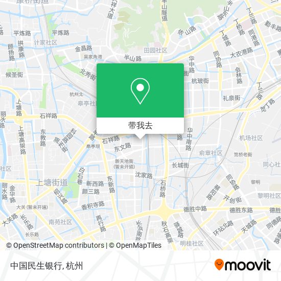 中国民生银行地图