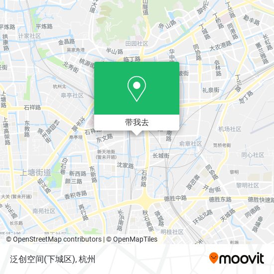 泛创空间(下城区)地图