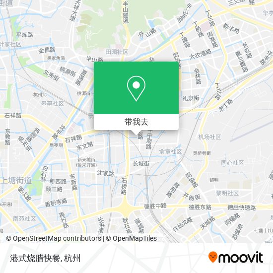 港式烧腊快餐地图