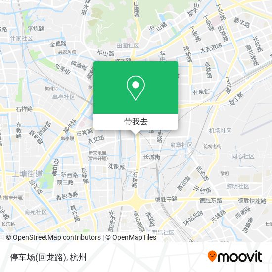 停车场(回龙路)地图