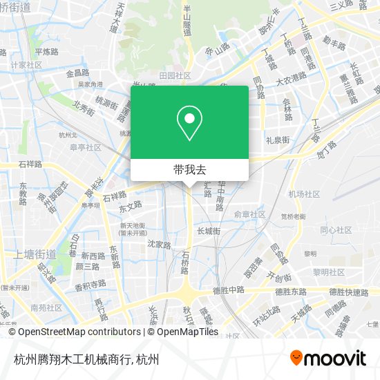 杭州腾翔木工机械商行地图