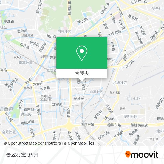景翠公寓地图