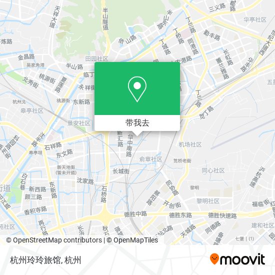 杭州玲玲旅馆地图