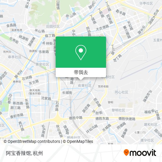 阿宝香辣馆地图