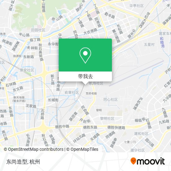 东尚造型地图