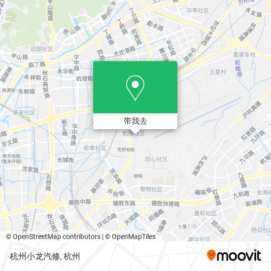 杭州小龙汽修地图