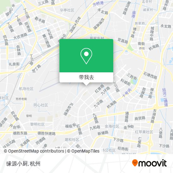 缘源小厨地图