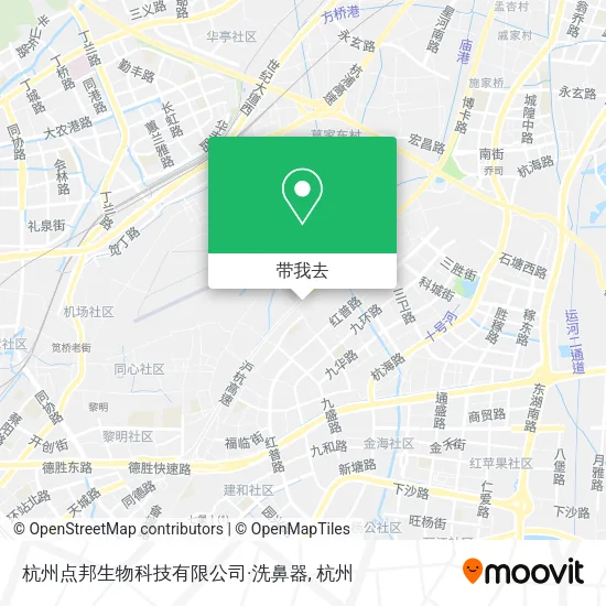 杭州点邦生物科技有限公司·洗鼻器地图