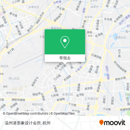 温州港形象设计会所地图