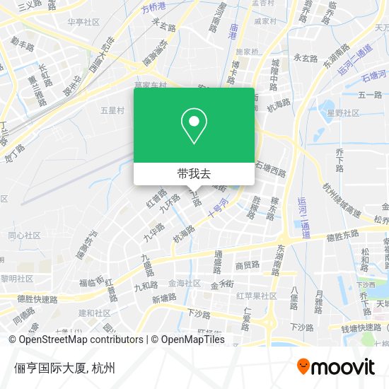俪亨国际大厦地图