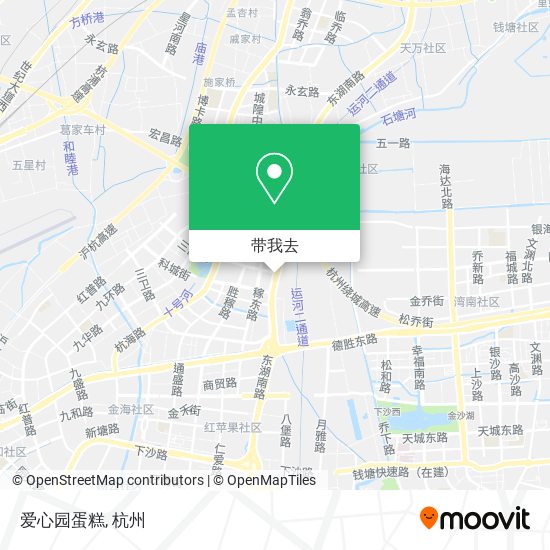 爱心园蛋糕地图