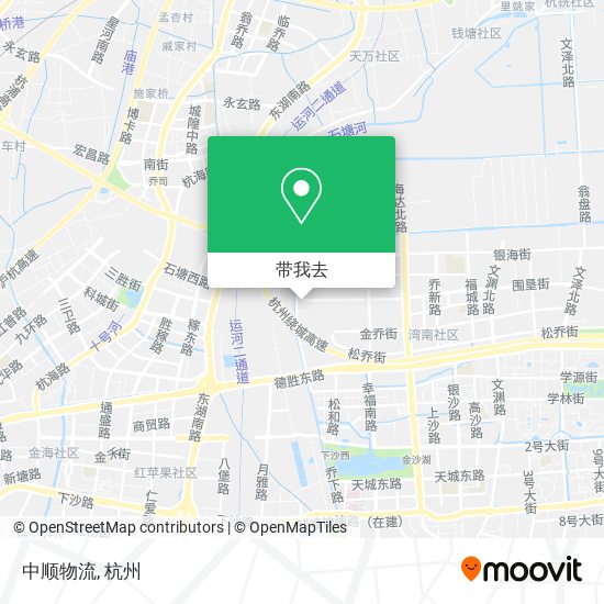 中顺物流地图
