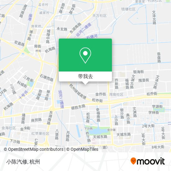 小陈汽修地图